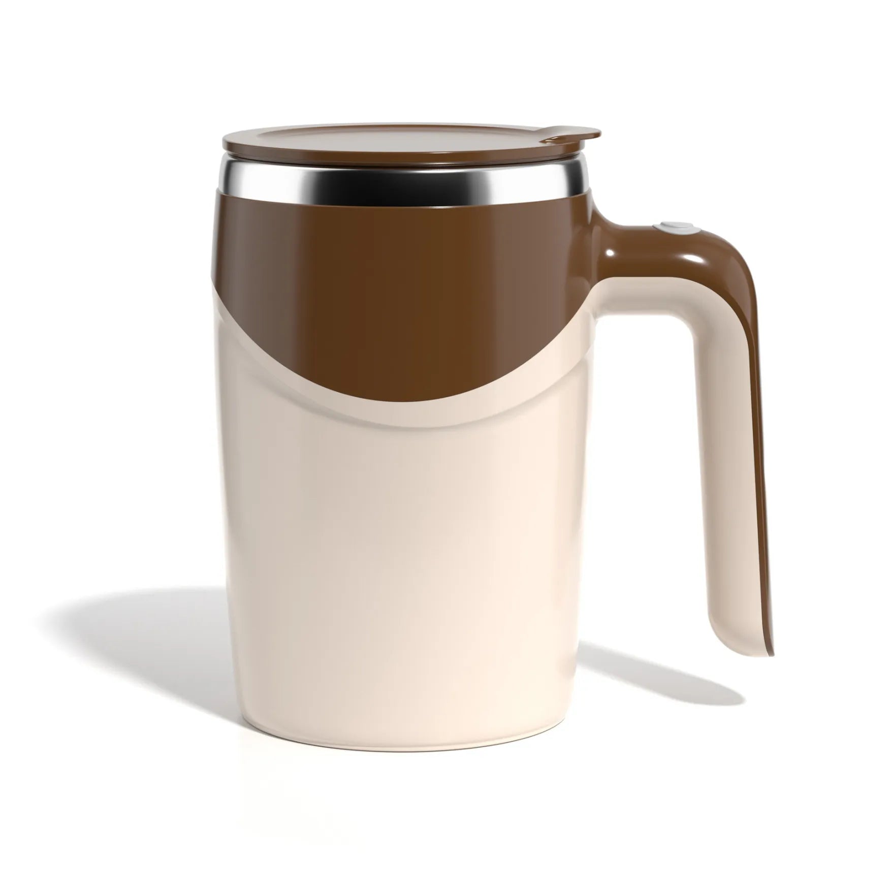 Tasse à café rechargeable, agitateur automatique